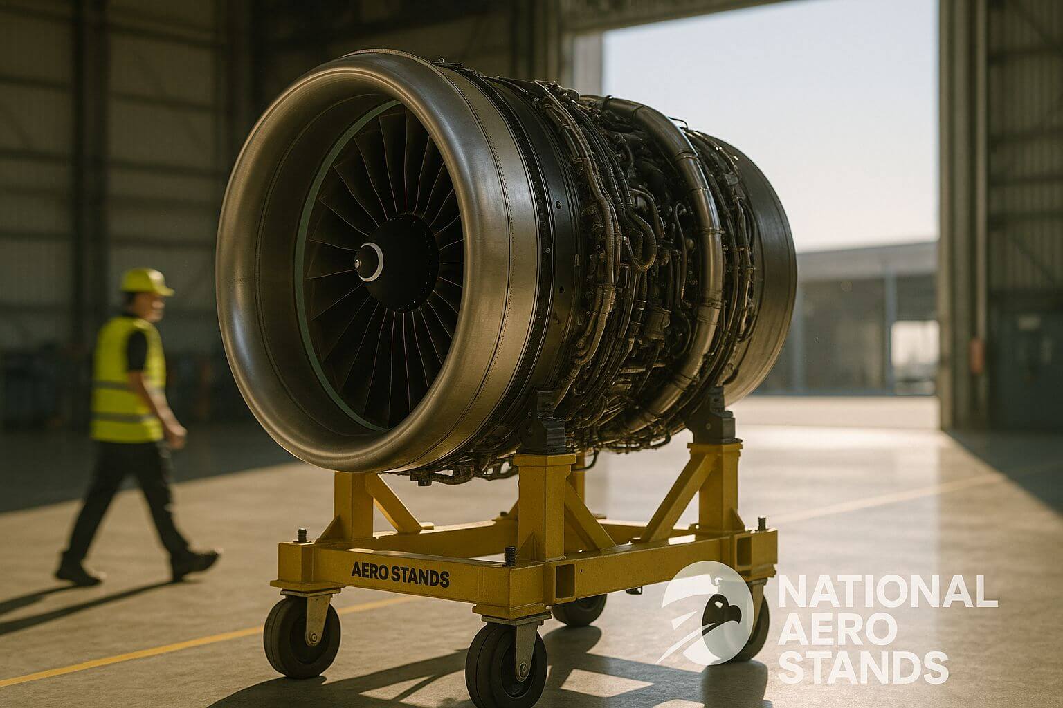 aircraft engine stands leasing